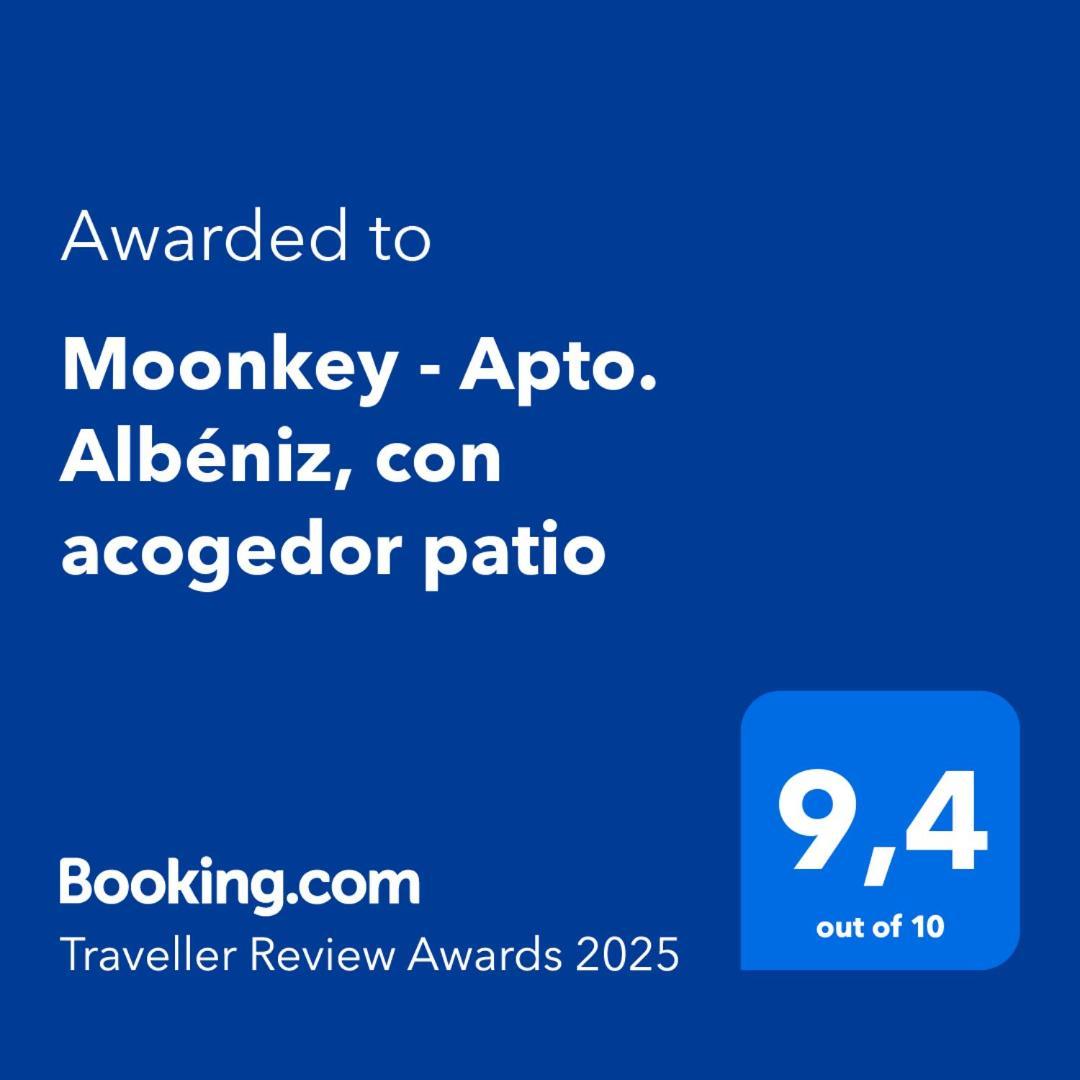 אליקאנטה Moonkey - Apto. Albeniz, Con Acogedor Patio מראה חיצוני תמונה